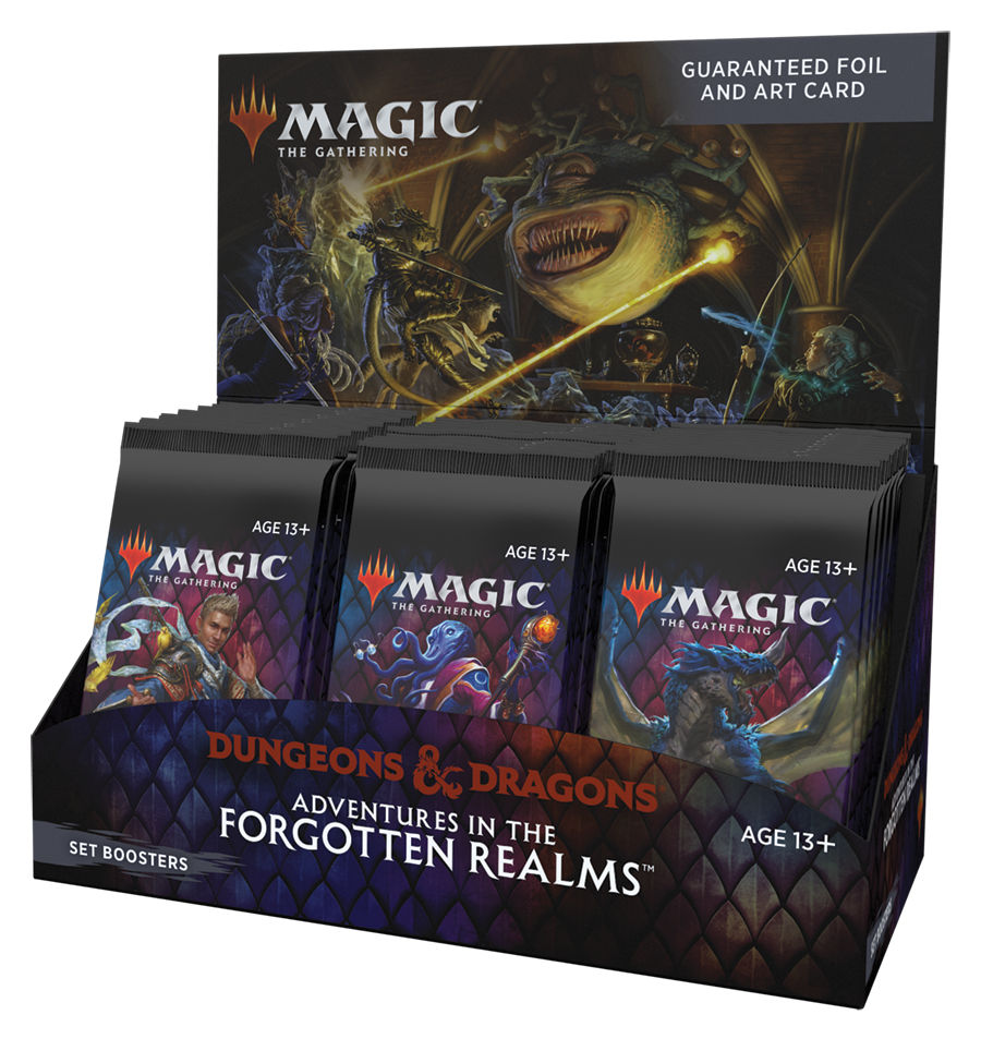 Adventures in the Forgotten Realms - Set-Booster Display