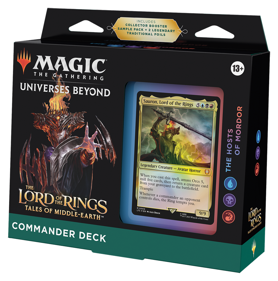 MTG - The Lord of the Rings: Tales of Middle-earth - Commander Deck - The Hosts of Mordor | English