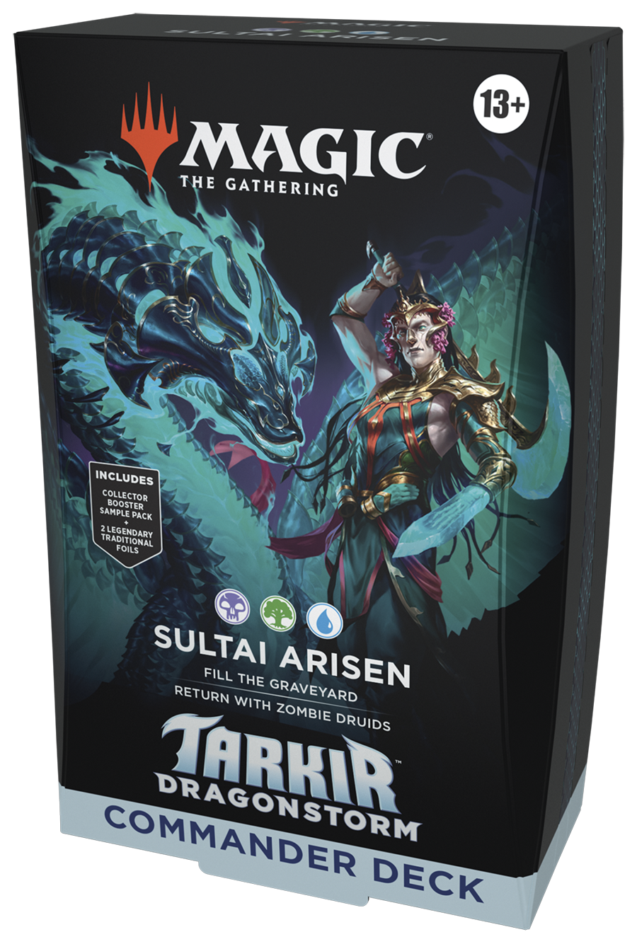 MTG- Tarkir Dragonstorm - Commander Deck - Sultai Arisen | English