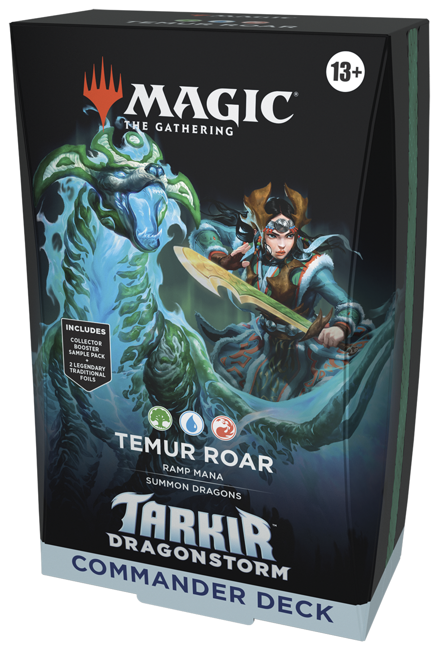 MTG- Tarkir Dragonstorm - Commander Deck - Temur Roar | English