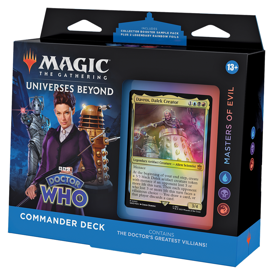 MTG- Doctor Who - Commander Deck - Meister des Bösen | Deutsch