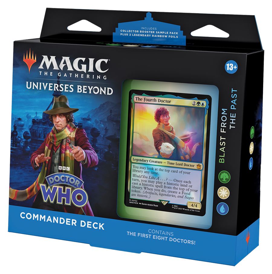 MTG- Doctor Who - Commander Deck - Lehren der Vergangenheit | Deutsch